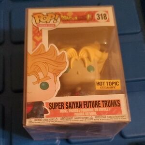 Dragonballz Super Saiyan Future Trunks #318 Hot Topic Exclusive Funko Pop